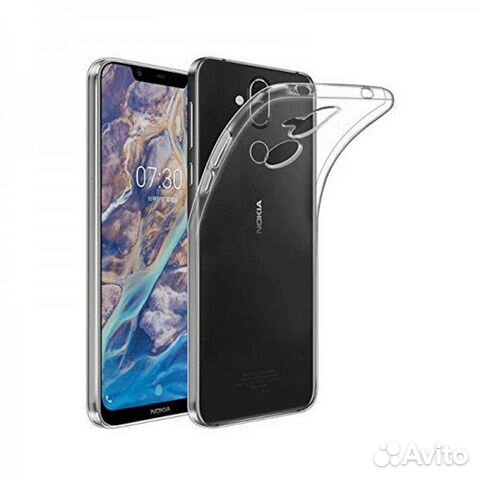 Чехол-накладка (прозрачная) для Nokia 8.1 (2018)