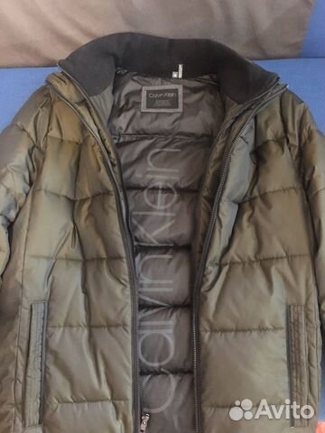 Неношеный пуховик Calvin Klein