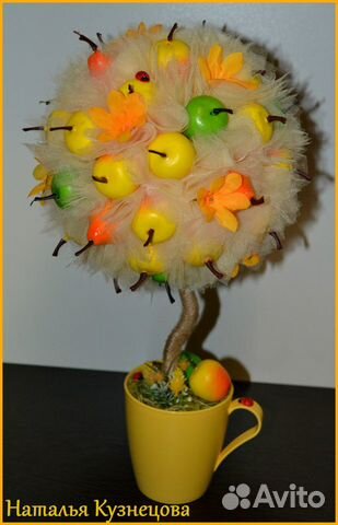 Фруктовый топиарий. Фруктовое дерево