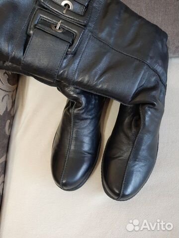 Сапоги зимние нат. кожа и мех р.38
