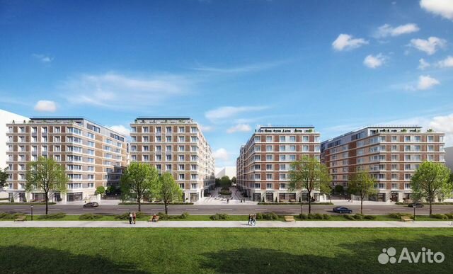 3-к квартира, 95.7 м², 3/9 эт.