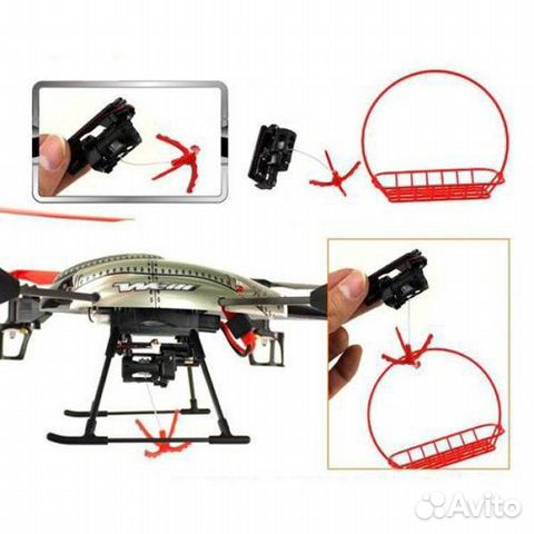 Радиоуправляемый Квадрокоптер WL Toys Future Радиоуправляемый Квадрокоптер WL Toys Future