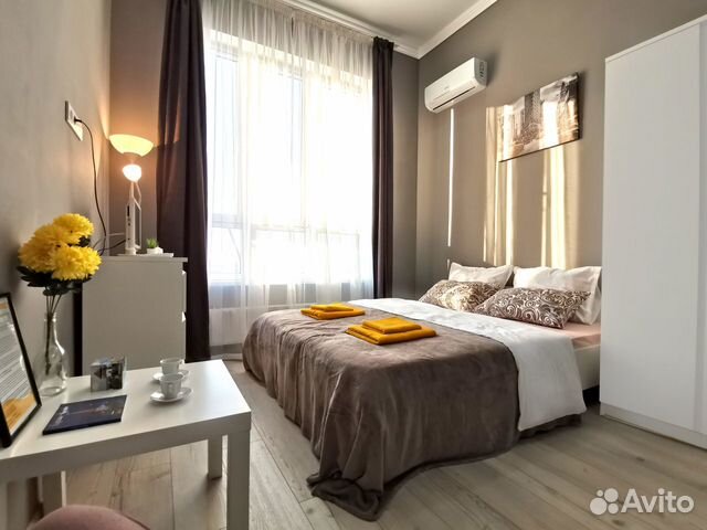 

Квартира-студия, 25 м², 2 кровати