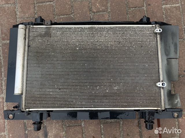 Кассета радиаторов Toyota Corolla 150 в Сборе Ориг Кассета радиаторов Toyota Corolla 150 в Сборе Ориг