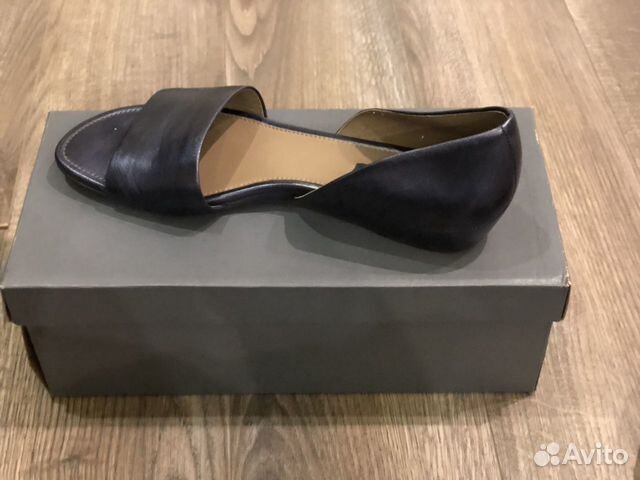 Туфли (босоножки) ecco синие. Новые. Р-р 39-40