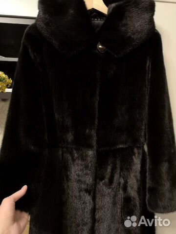 Продам норковую шубу. Чёрная. 40-42 размер. 100 см Продам норковую шубу. Чёрная. 40-42 размер. 100 см