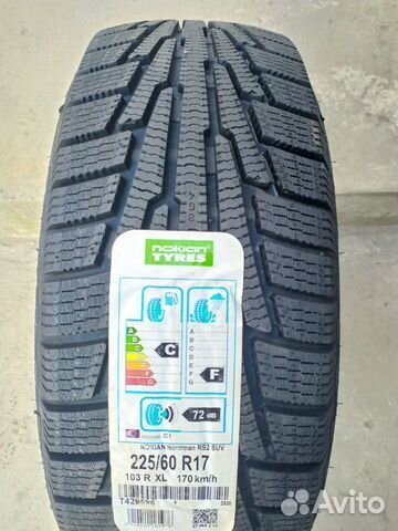 Зимние шины R17 225 60 17 Nokian 103R XL Зимние шины R17 225 60 17 Nokian 103R XL