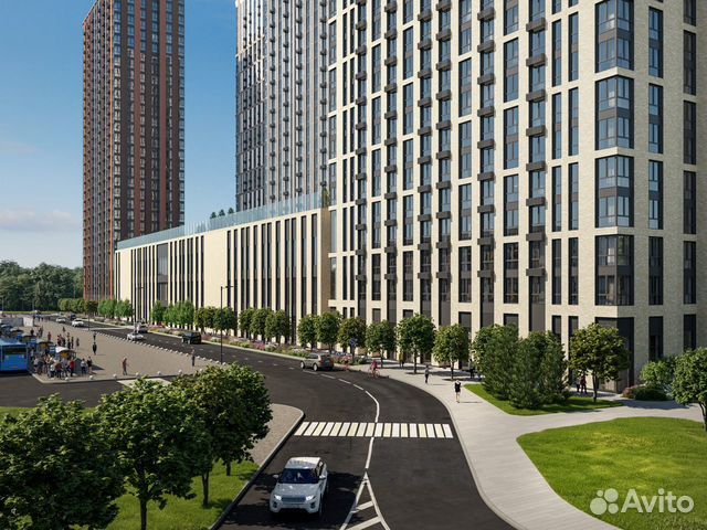 1-к квартира, 40.6 м², 3/30 эт. 1-к квартира, 40.6 м², 3/30 эт.