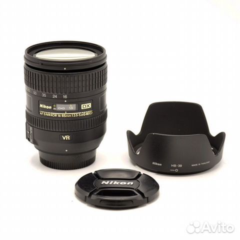 Объектив Nikon 16-85mm f/3.5-5.6G ED VR AF-S DX