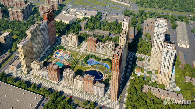 1-к квартира, 35.5 м², 35/39 эт. 1-к квартира, 35.5 м², 35/39 эт.