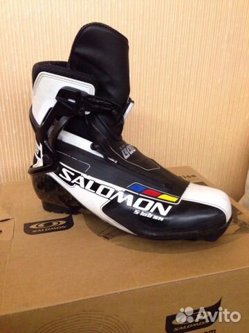 Лыжные ботинки Salomon slab skate UK 8.5 Лыжные ботинки Salomon slab skate UK 8.5