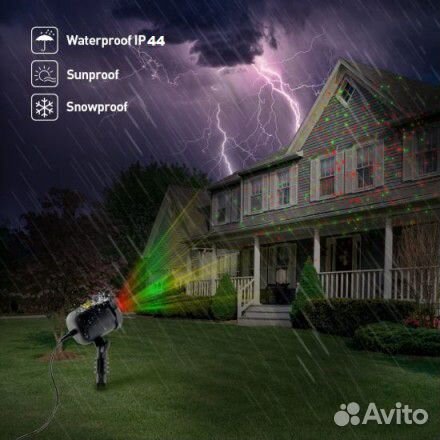 Лазерный проектор Star Shower Plus с пультом Лазерный проектор Star Shower Plus с пультом