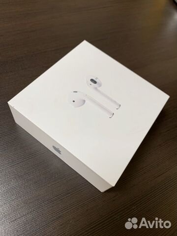 Правый наушник AirPods оригинал (с коробкой)