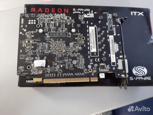 Видеокарта Sapphire Pulse ITX Radeon RX 570 4gb Видеокарта Sapphire Pulse ITX Radeon RX 570 4gb