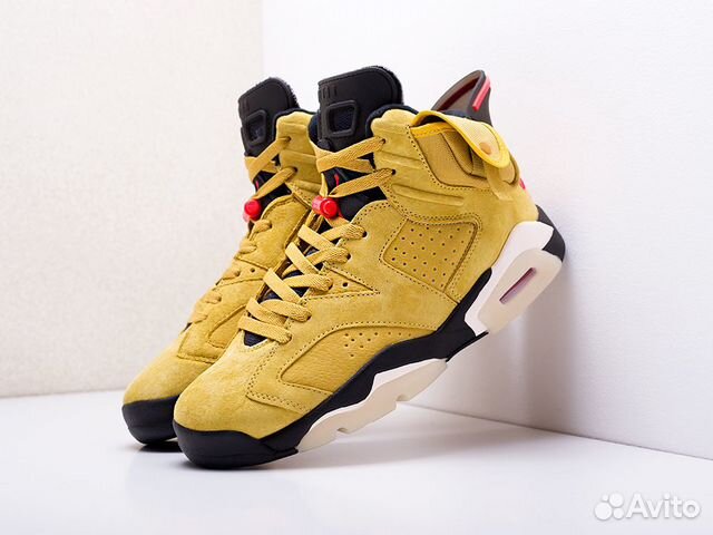 Nike Air Jordan 6 Travis Scott Yellow