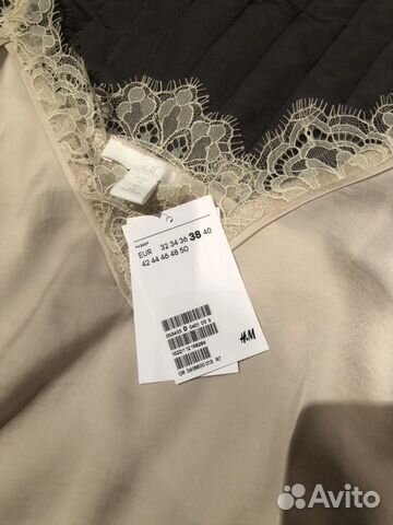 Новый атласный топ h&m Новый атласный топ h&m