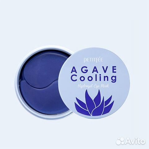 Патчи для глаз с Агавой petitfee Agave Cooling Hyd