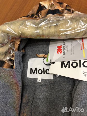 Новый комбинезон Molo лисы р.98