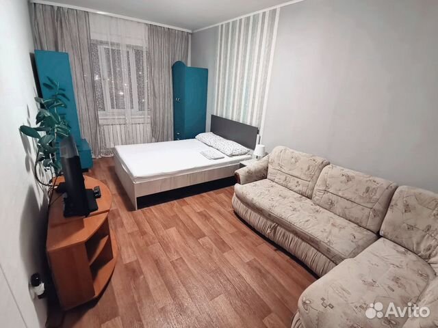 

1-к. квартира, 41 м², 2 кровати
