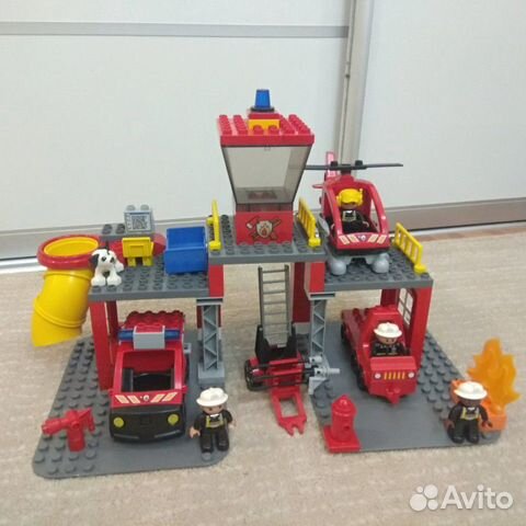 Лего Дупло Lego duplo Пожарная станция