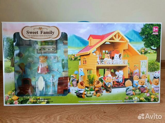 Дачный домик в стиле Sylvanian Families Сильвания