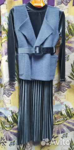 Бомбическая двойка платье жилет