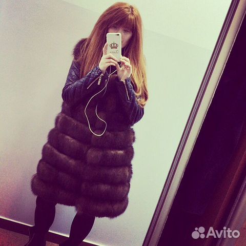 Меховой жилет