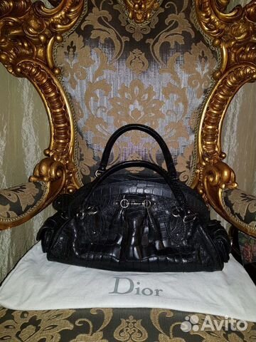 Сумка Dior крокодил