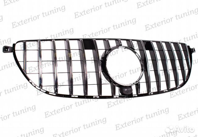 Решетка GT дизайн Mercedes GLE63 хром