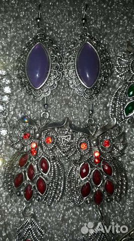 Красивые серьги. Бижутерия Красивые серьги. Бижутерия