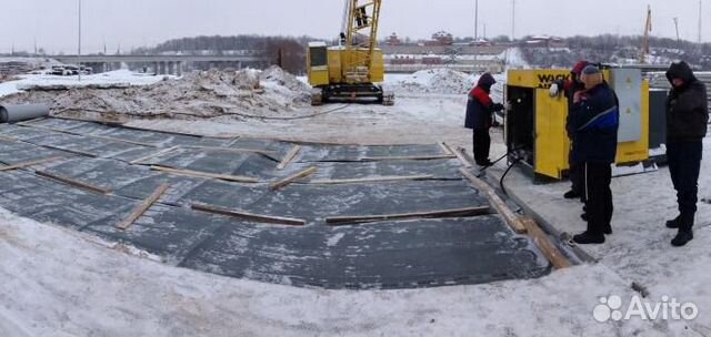 Прогрев грунта земли бетона Wacker Neuson HSH700