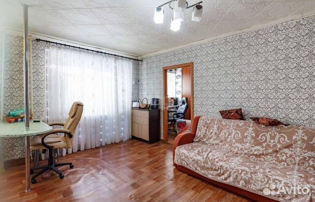 2-к квартира, 41.3 м², 3/4 эт.
