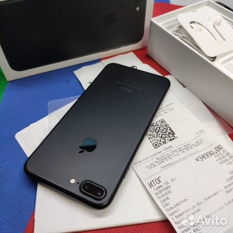 iPhone 7 Plus 32Gb Black гарантия до 09.12.22