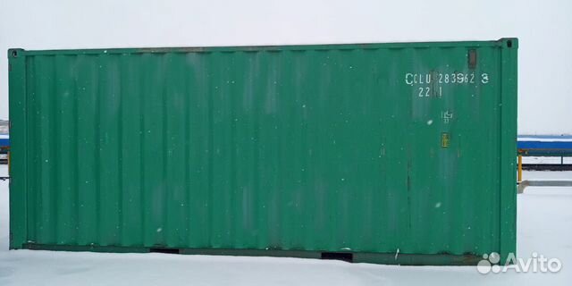 Контейнер Морской 20 футов cclu2839623
