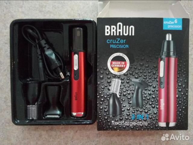 Триммер braun cruzer 6 precision