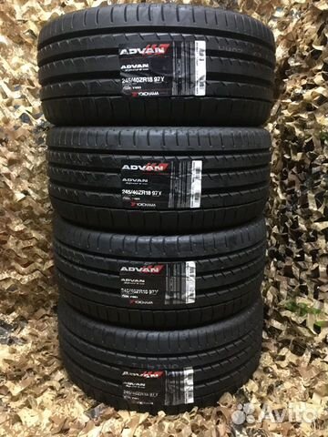 Новые 245/40 R18 Yokohama Advan Sport V105 Япония Новые 245/40 R18 Yokohama Advan Sport V105 Япония