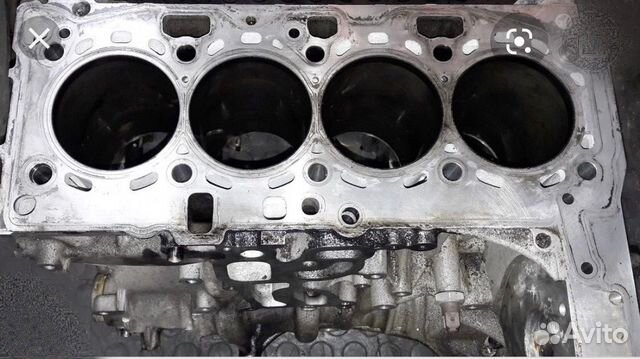 Блок цилиндров bmw n47d20c не комплект