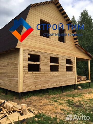 Дом из бруса 126 кв.м Дом из бруса 126 кв.м