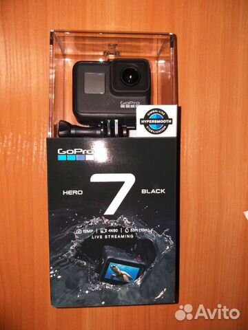 GoPro Hero 7 black новая, есть и 8