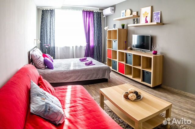 

1-к. квартира, 38,1 м², 2 кровати