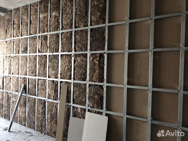 Монтаж перегородок из гипсокартона Монтаж перегородок из гипсокартона