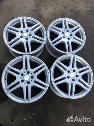 Оригинальные диски Mercedes W212 R18 разноширокий Оригинальные диски Mercedes W212 R18 разноширокий