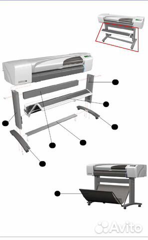 Запчасти на плоттеры HP Designjet 500 800