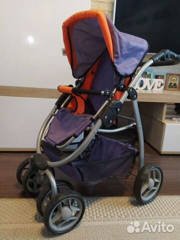 Коляска для кукол 2в1