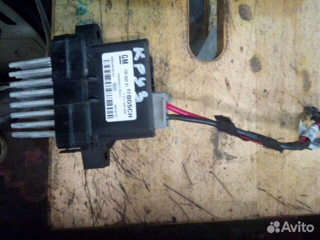 Реостат печки bosch GM 135 032 01 для Chevrolet Cr
