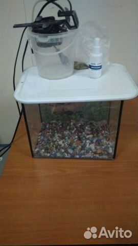 Продам аквариум с электрическим фильтром купить на Зозу.ру - фотография № 1