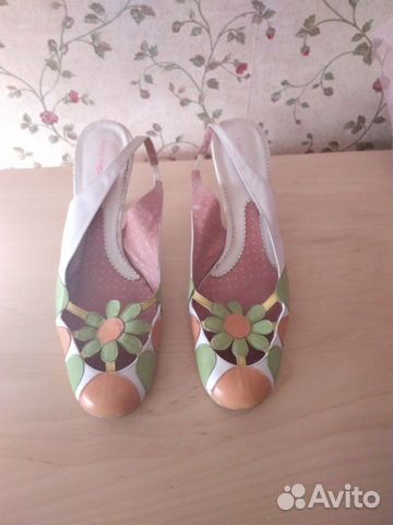 Летние кожаные туфли Carlo Pazolini 39 р