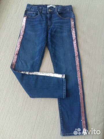 Джинсы для девочки zara kids, р.140
