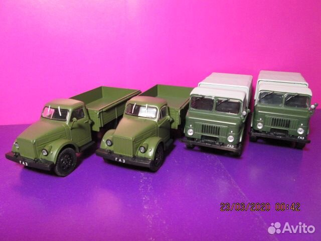 Автолегенды СССР модели 1:43