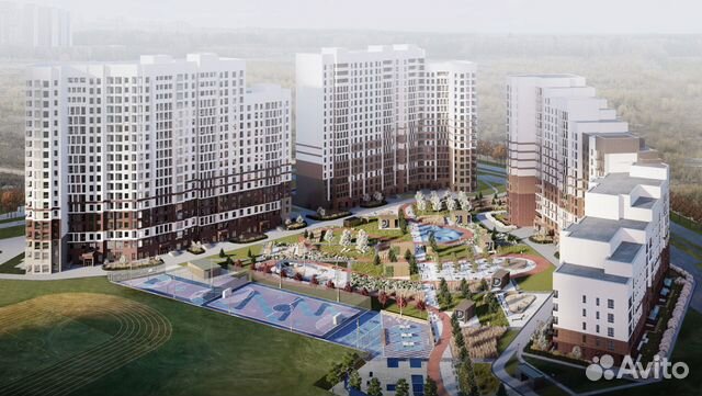 1-к квартира, 40.5 м², 4/19 эт.